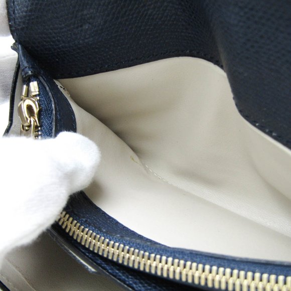 Valextra Punch Long Wallet With Coin Purse/3 Cards V9U14 Men,Women  Calfskin ... - Picture 10 of 15